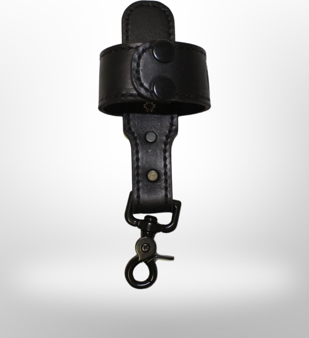 Leather Firefighter 90 Degree Flashlight Strap