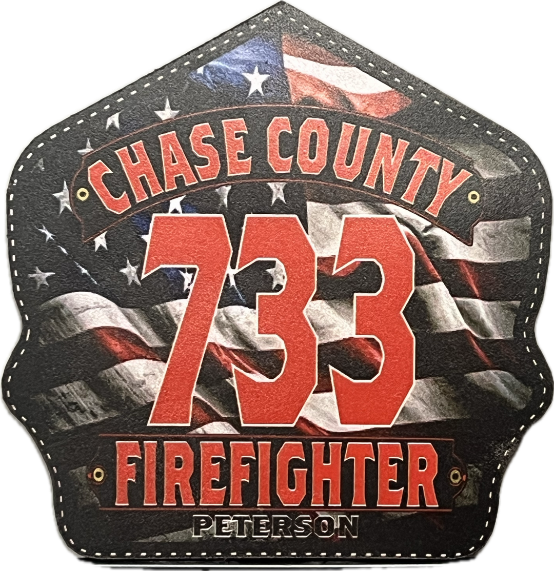 Flashover Graphix American Flag Custom Shield