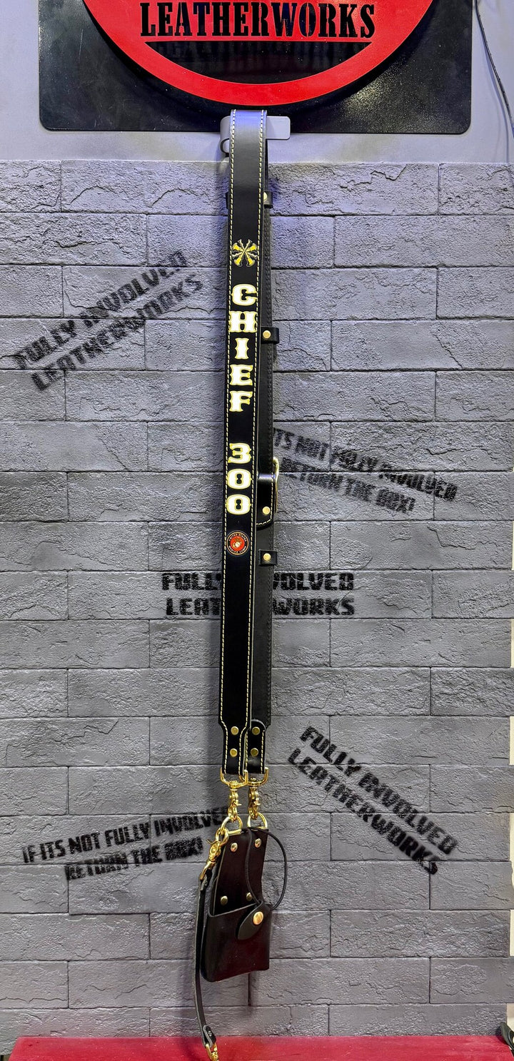 Black Flashover Graphix Radio Strap