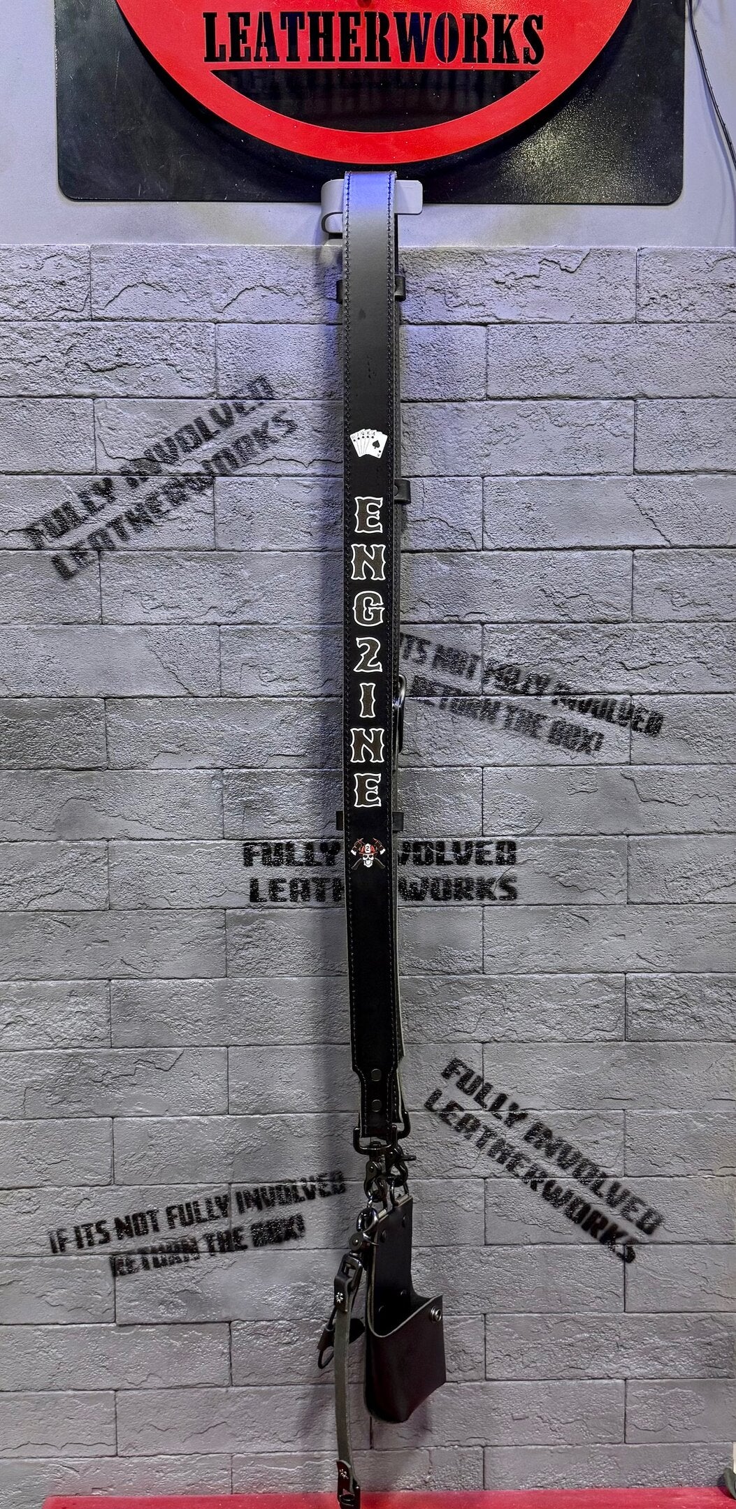 Black Flashover Graphix Radio Strap