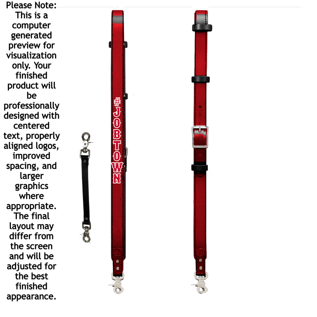 Pink Flashover Graphix Radio Strap