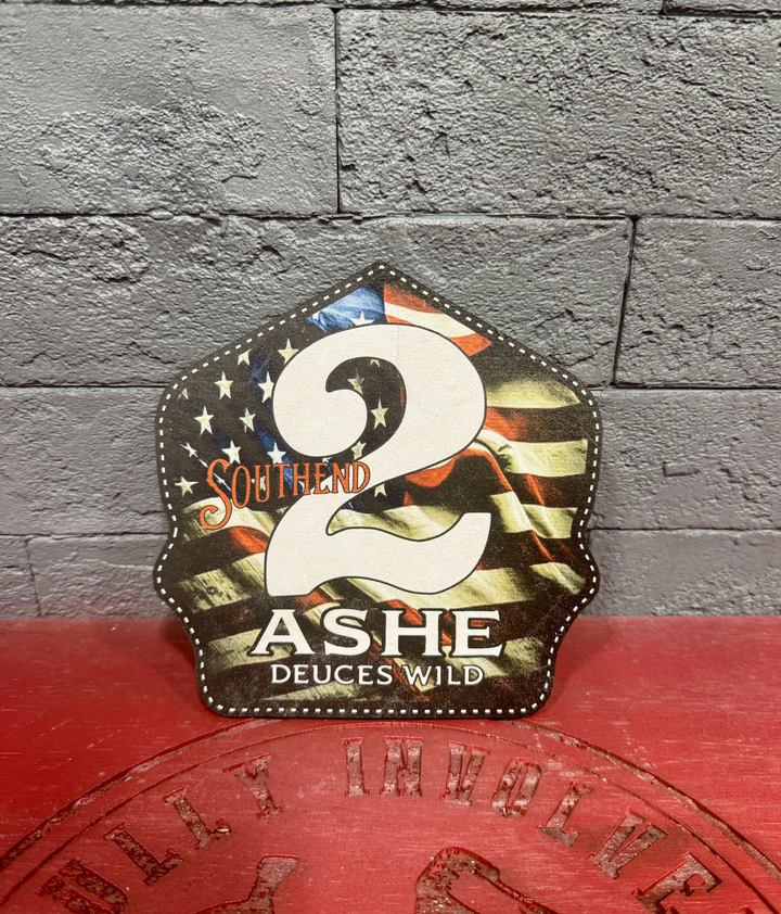 Flashover Graphix American Flag Custom Shield
