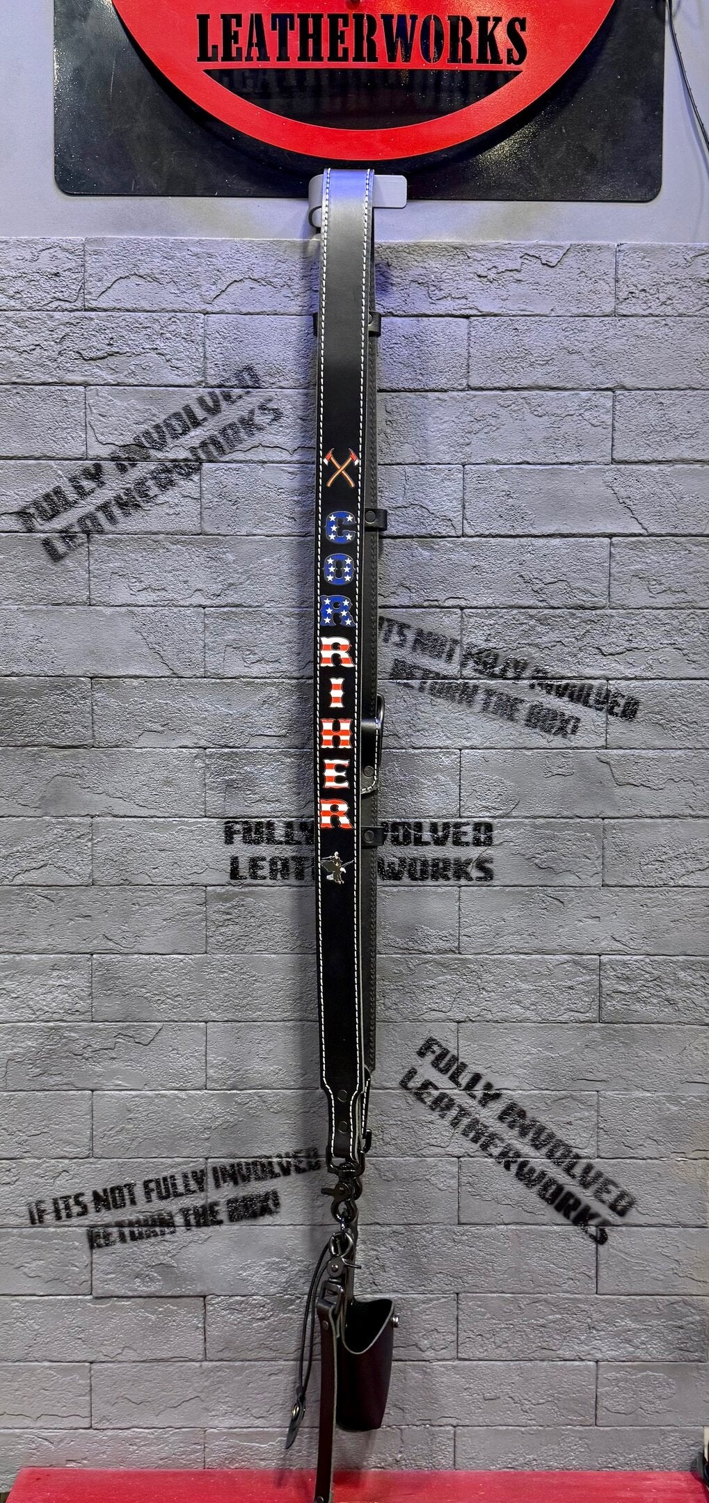 Black Flashover Graphix Radio Strap