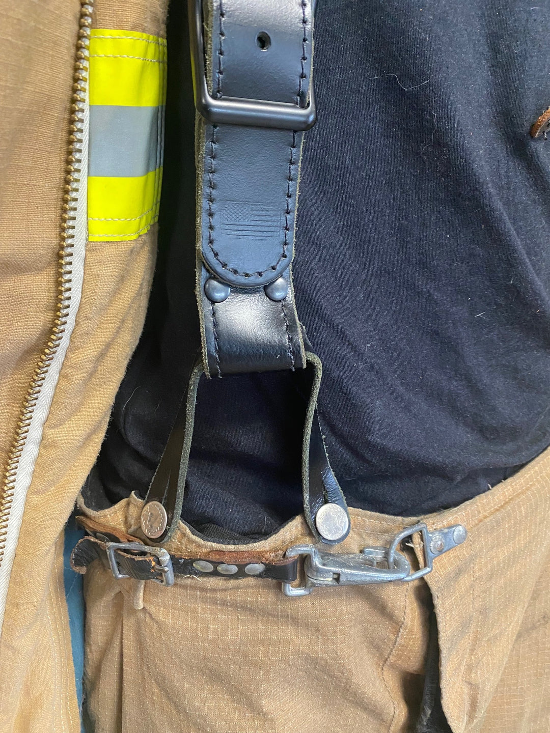 Leather X-Back Suspender Adapters