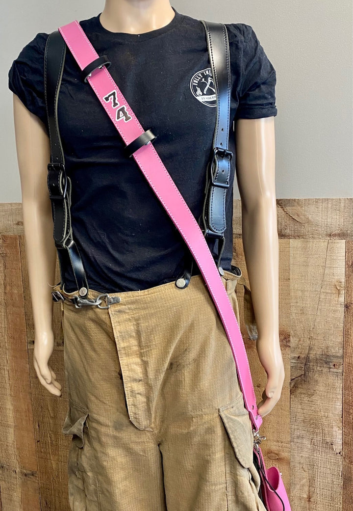 Pink Buckle-less Custom Leather Radio Strap